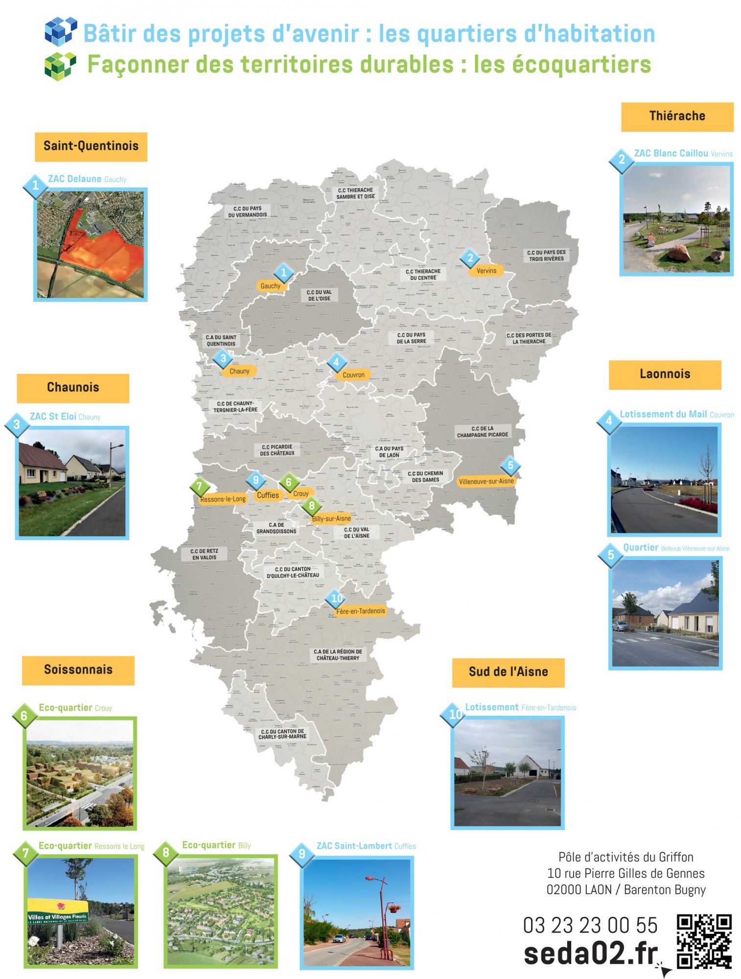 Notre offre de terrains pour les particuliers <small>© SEDA</small> Notre offre de terrains pour les particuliers <small>© SEDA</small>